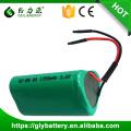 GLE AA 3.6v 1200mah NIMH batería recargable paquetes para teléfono inalámbrico para juguetes